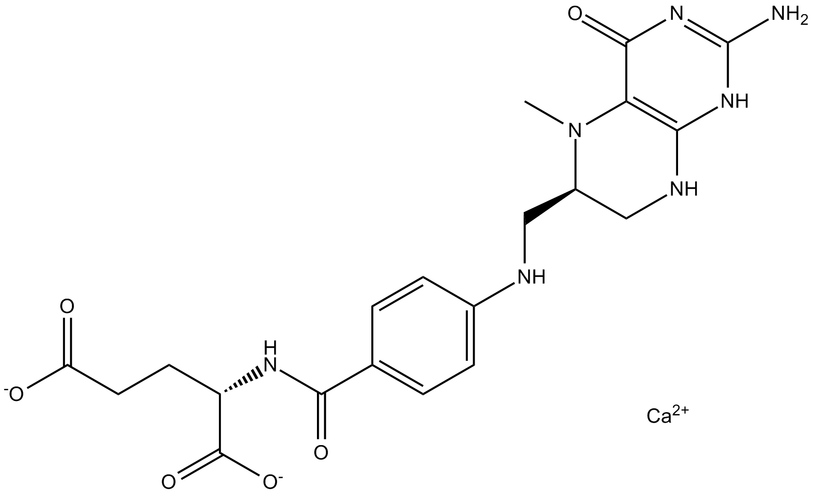 Calcium N5-methyltetrahydrofolate