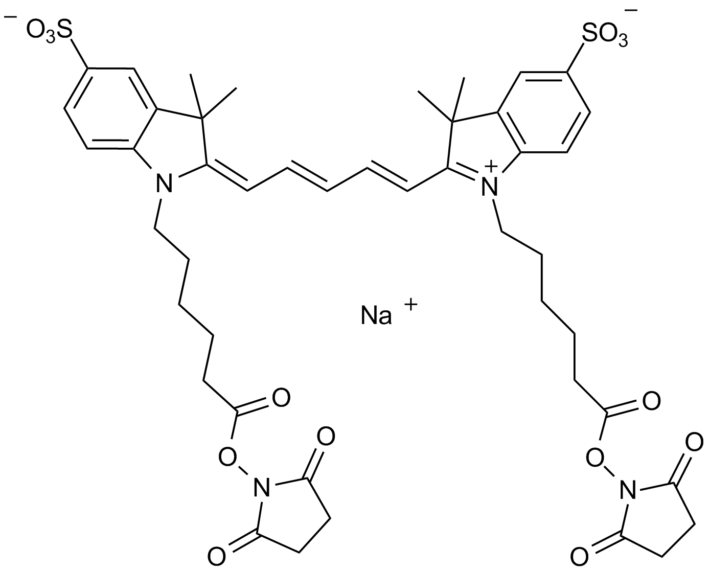 Cy5 Bis NHS ester