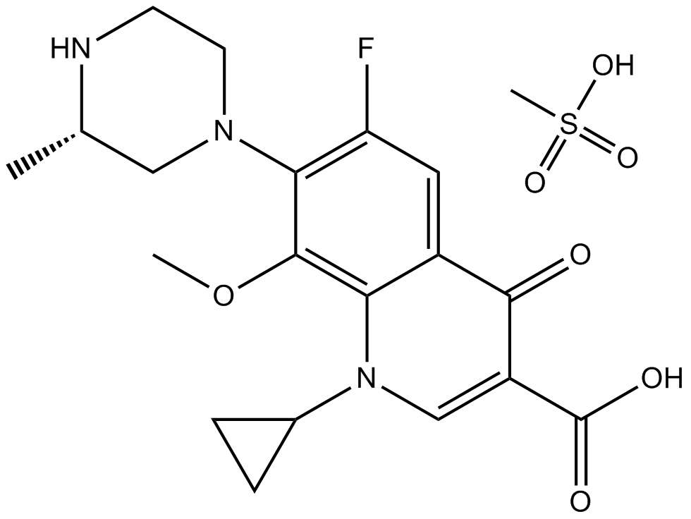 Gatifloxacin mesylate