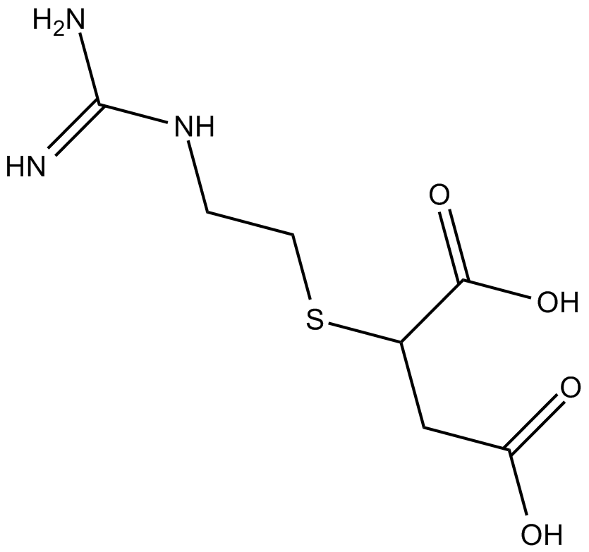 2-Guanidinoethylmercaptosuccinic Acid