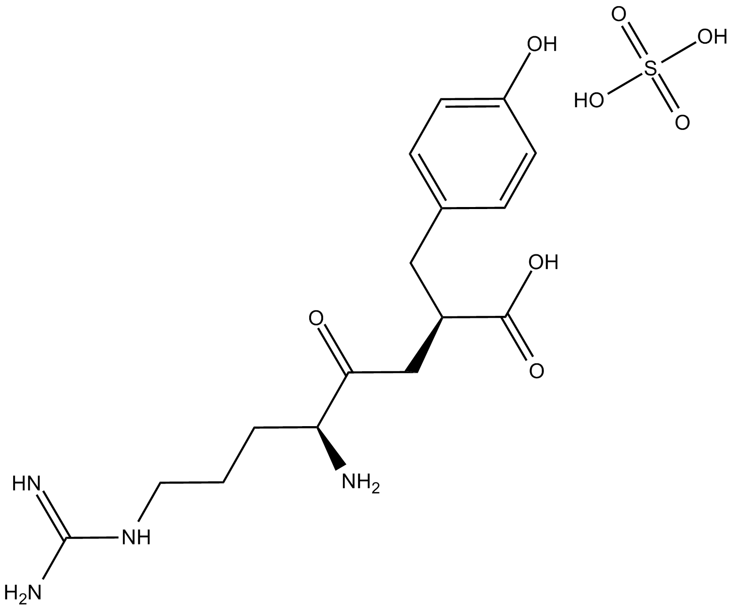 Arphamenine B (hemisulfate)