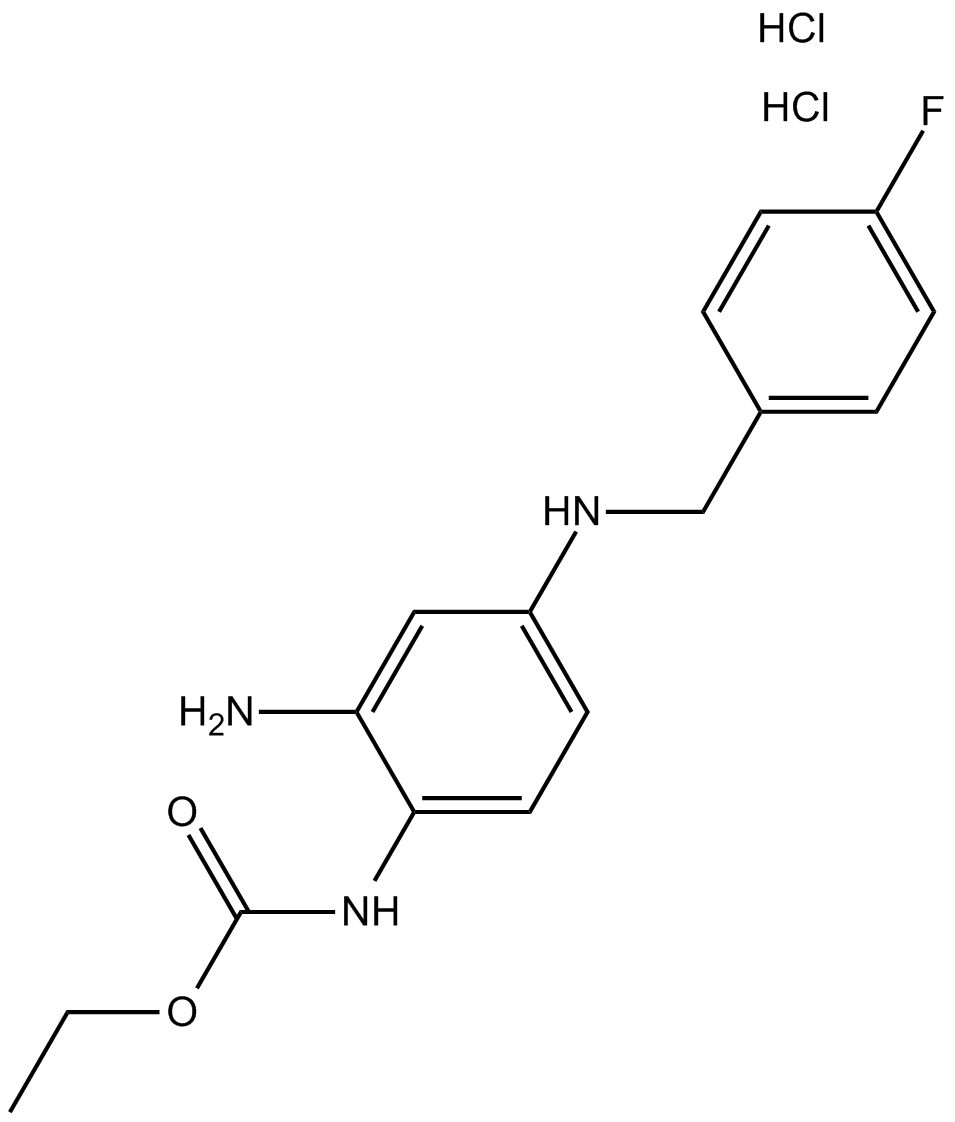 Retigabine dihydrochloride