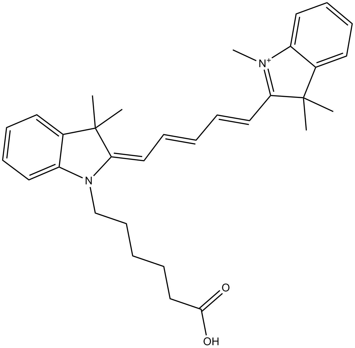 Cy5 carboxylic acid (non-sulfonated)