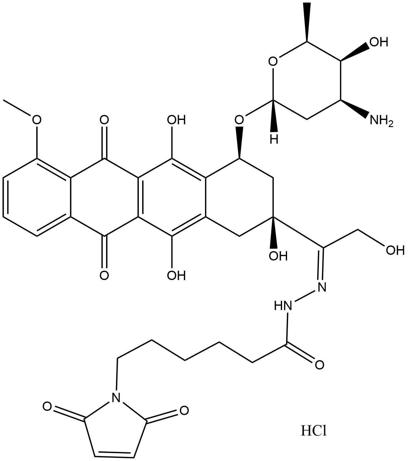 Aldoxorubicin (hydrochloride)